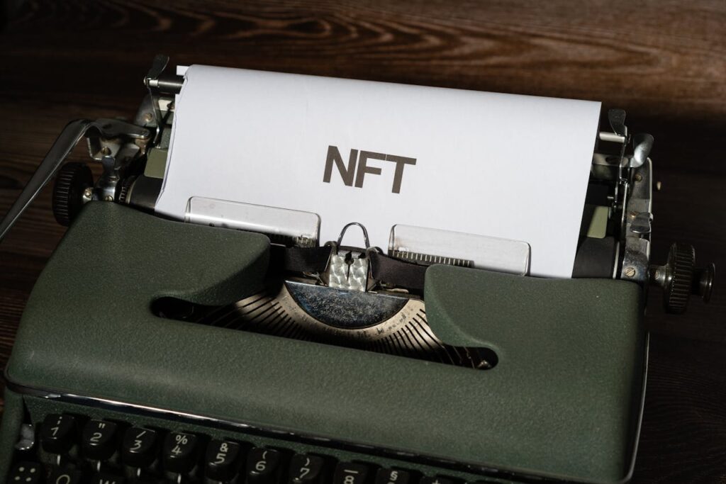 NFT Word on a Paper